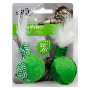  FEATHER METEOR CAT TOYS  - GREEN 