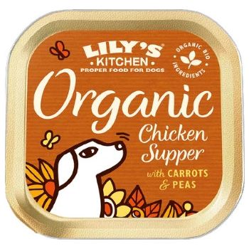  Lily's Kitchen Organic Chicken Supper Wet Dog Food - 150G 