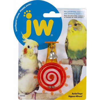  PET MATE JW ACTIVITOY BIRD TOYS HYPNO-WHEEL 