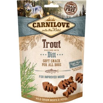  Carnilove Trout enriched with Dill Soft Snack for Dogs 200g 