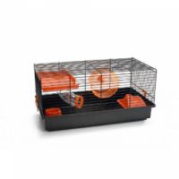 Beeztees Rodent Cage Pigi 1 Black-Orange