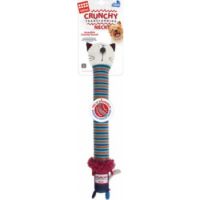 GiGwi Crunchy Neck ‘Plush Friendz’ Cat with Bone & Squeaker – Small