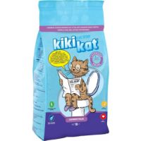 Kiki Kat White Bentonite Clumping Cat Litter –Lavender Fields-10 L (8.7 Kg)