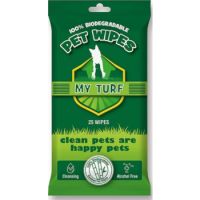 My Turf 100% Biodegradable Bamboo Pet Wipes (25 sheets per pack)