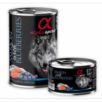 Alpha Spirit Salmon & Blueberries 400gram