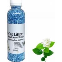 SAAS CAT LITTER DEODORIZING BEADS 250ML (jasmin)