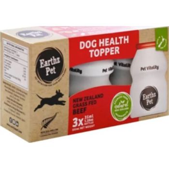  Earthz Pet New Zealand Grass Fed Beef Health Topper for Dogs 