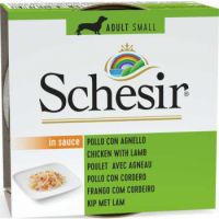Schesir Dog Wet Food Can-Chicken With Lamb 85g