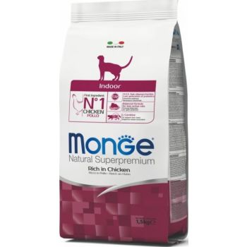  Monge Natural Superpremium Indoor Rich in Chicken 1.5KG 