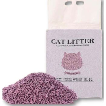  Paws club Tofu Cat litter 6L Lavender 