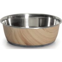Camon Durapet Selecta Cubic Printing” Steel Bowl- 1760Ml