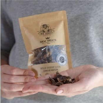  Mr Bones Wild Sheep Loin Raw Dog And Cats  Treats - 45 g 