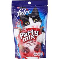 Purina Felix Party Mix Mixed Grill Cat Treats 60g