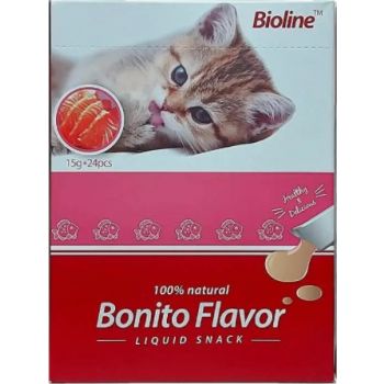  Bioline Cat Treats Bonito 15g X 24 