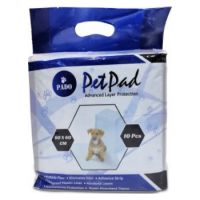 Pado Pet Pad 60X60 cm(Small)-10 Pcs{Advanced Layer Protection}