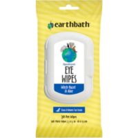Earthbath Hypoallergenic Eye Wipes (Witch Hazel & Aloe) – 30 Wipes