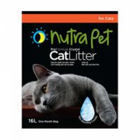 NutraPet Cat Litter Silica Gel 16L - (Non -Scented)