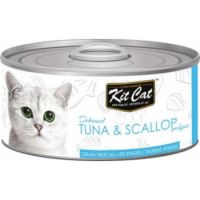 Kit Cat Wet Food TUNA & SCALLOP 80g