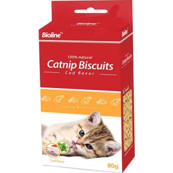  Bioline Catnip Biscuits 80g (COD) 