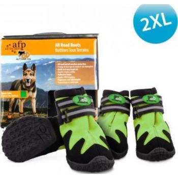  OUTDOOR DOG SHOES - GREEN / 2XL 