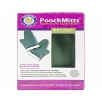  POOCHMITTS WASHABLE WASTE REMOVAL GLOVES, 1PAIR&quot; 
