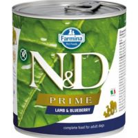 Farmina N&D PRIME Grain Free Lamb & Blueberry Adult Dog Wet Food, 285g