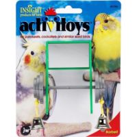 PET MATE JW ACTIVITY BIRD TOYS BARBELL