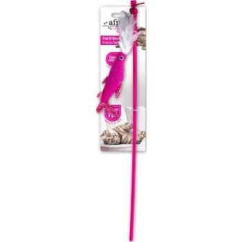  Fish N Wand Cat Toys - PINK 