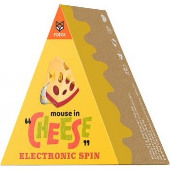  FOFOS Mouse In Cheese Interactive Cat Toys 