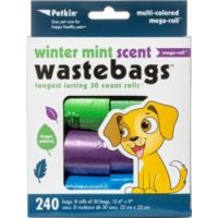 Petkin Winter Mint Waste Bags - 240c