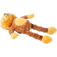 Duvo+ Plush Beaver Crackle Dog Toy 34x21x8cm Brown