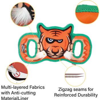  GiGwi Dog Toys MIGHTY CHALLENGE Tiger 