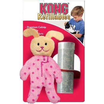  Kong Cat Toys Catnip Refillable Pajama Buddy 