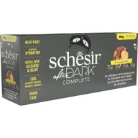 Schesir After Dark Multipack FILLETS in broth 12x80g