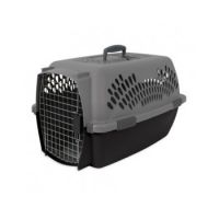 PET PORTER TRADITIONAL 20-25LBS ~ GRAY & BLACK