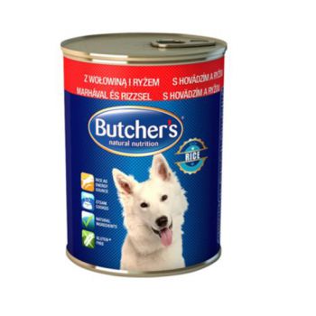  Butcher's WCD Rice Recipe with Beef & Rice Pate, 390g 