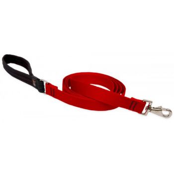  1" RED  Leash 4' Long 
