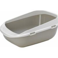 Moderna Mega Step-Cat Litter Tray (C284) Grey