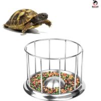 Saas Tortoise Stainless Steel Food Bowl (17.8 CM)