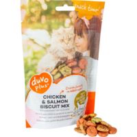 Duvo+ Chicken & Salmon Biscuit Mix for Cats 50g