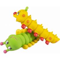 Duvo+ Latex Caterpillar Dog Toys 27x8.5x8cm Green