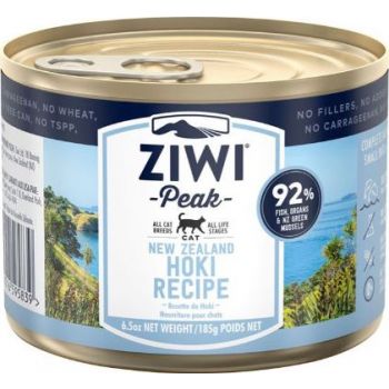  ZiwiPeak Hoki Recipe Canned Cat Food 185g 