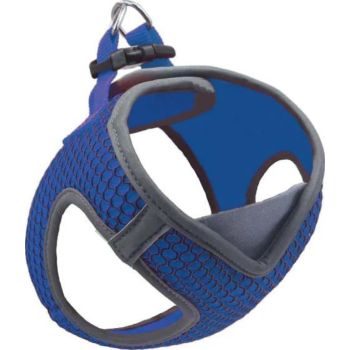  DOCO® Athletica QUICK FIT V Mesh Reflective Harness 37-40cm / 3-4.5kg(S) Navy Blue 