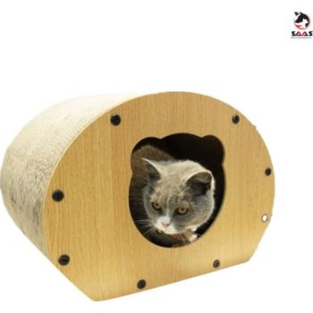  Saas Cat Scratching Board Curve House 42*31*31CM 
