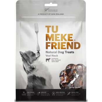  Tu Meke Friend Natural Dog Treats Veal Neck 125g 
