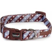 Camon Adjust.Collar-Twill Dot Purple- (10X200~300Mm)
