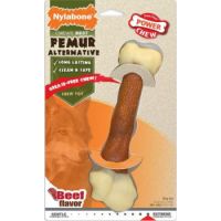 Nylabone Power Chew Rawhide Retriever Roll Alternative, Peanut Butter Souper