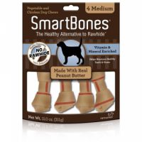 SmartBones Peanut Butter Medium 4 Pk