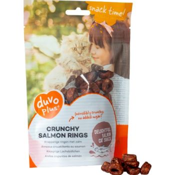  Duvo+ Crunchy Salmon Ring for Cats 50g 