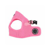 PUPPIA SOFT VEST HARNESS B PINK M 14.6'-15.4"